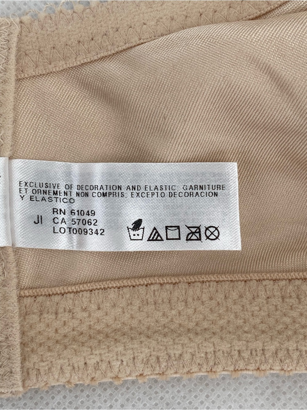 Wacoal Bra 85567 NUDE 40G NWT - Picture 14 of 16